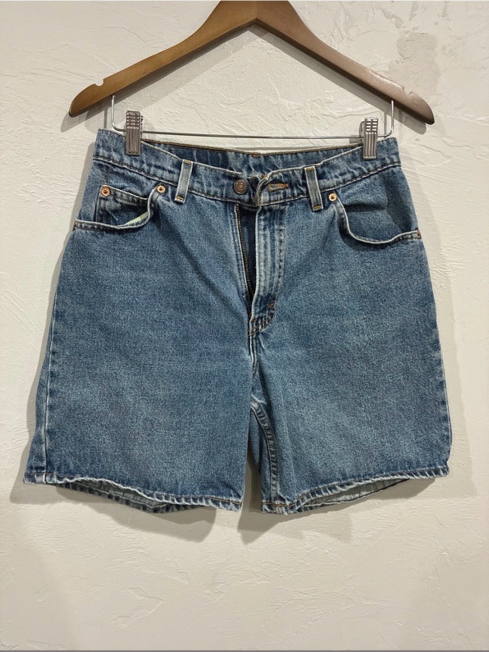 Levi's Medium Blue Denim Jean Shorts
